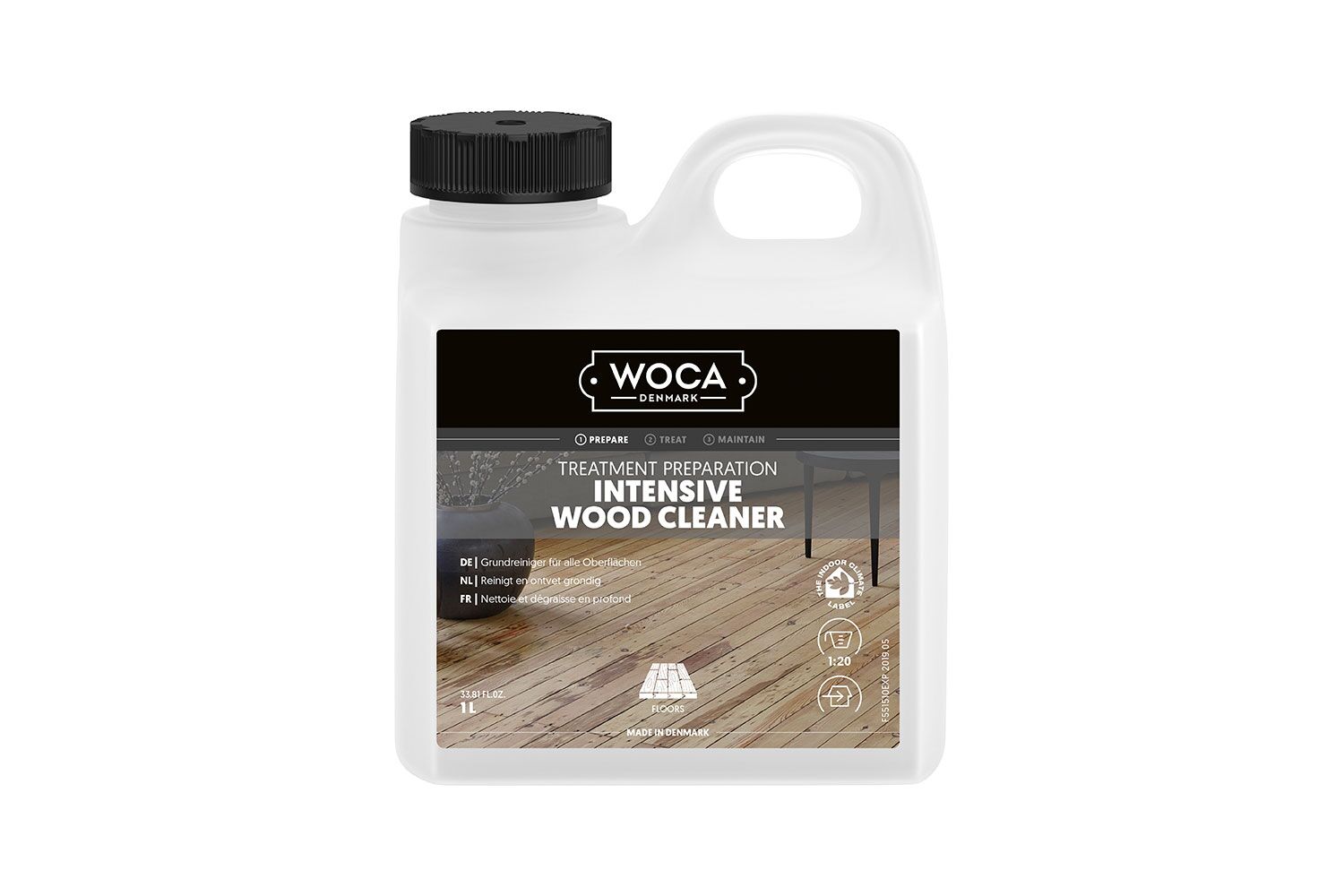 WOCA Intensive Wood Cleaner Farblos 1L