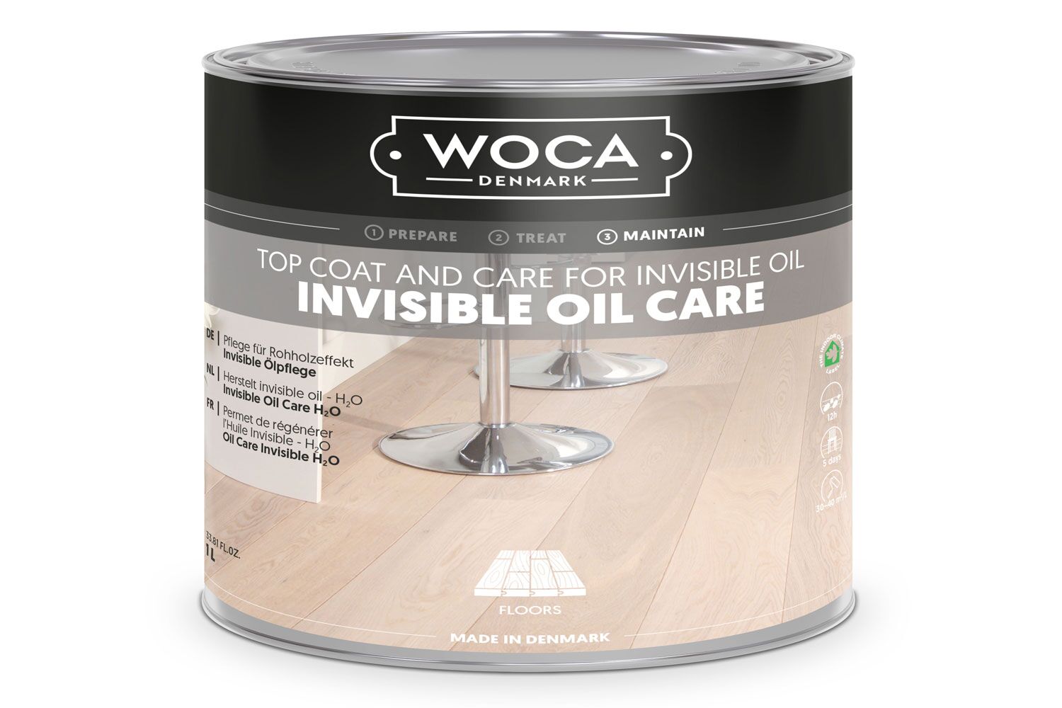 WOCA Invisible Oil Care Neutral 0,75L