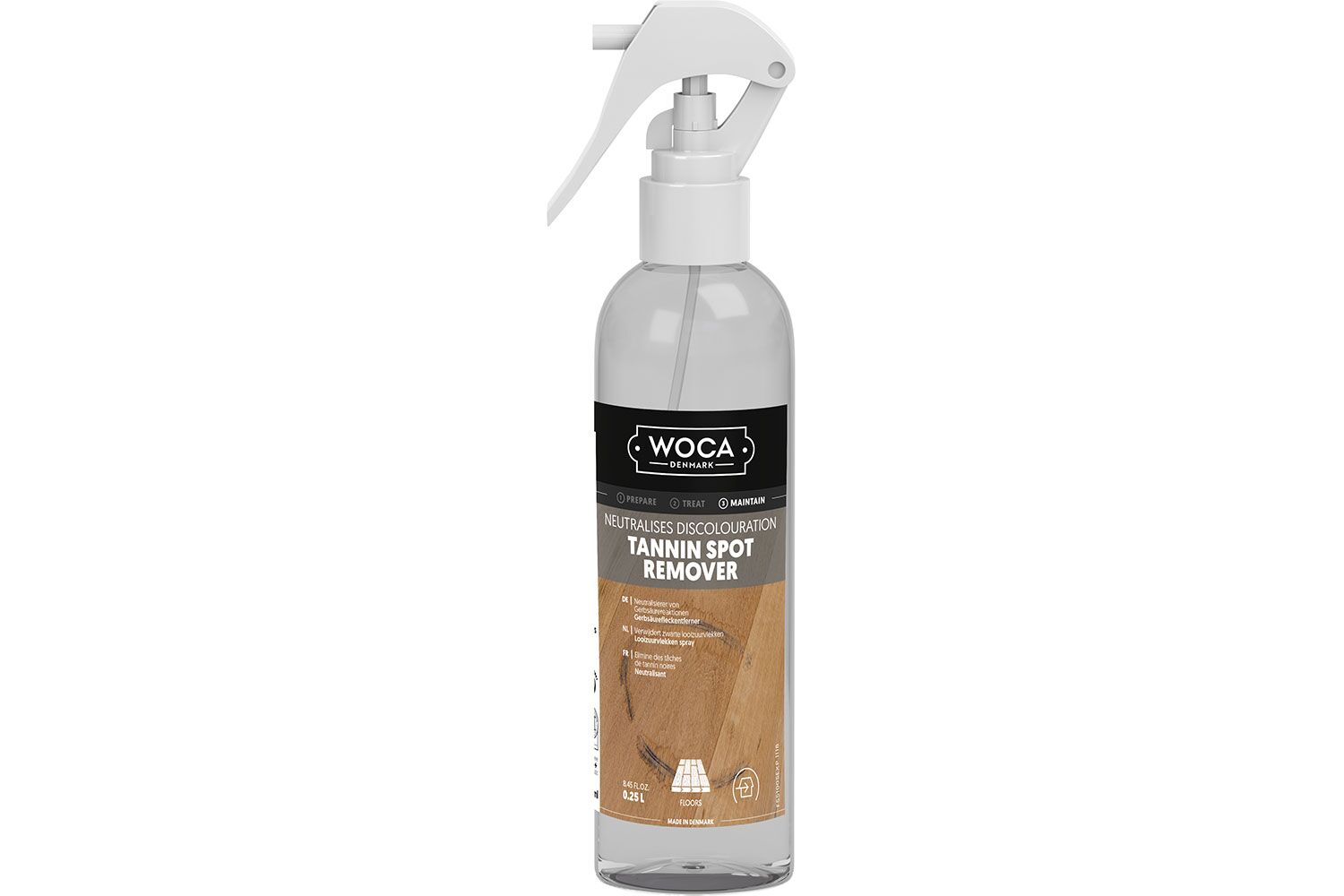 WOCA Gerbsäureflecken Spray Farblos 0,25L